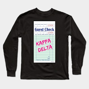 guest check kappa delta Long Sleeve T-Shirt